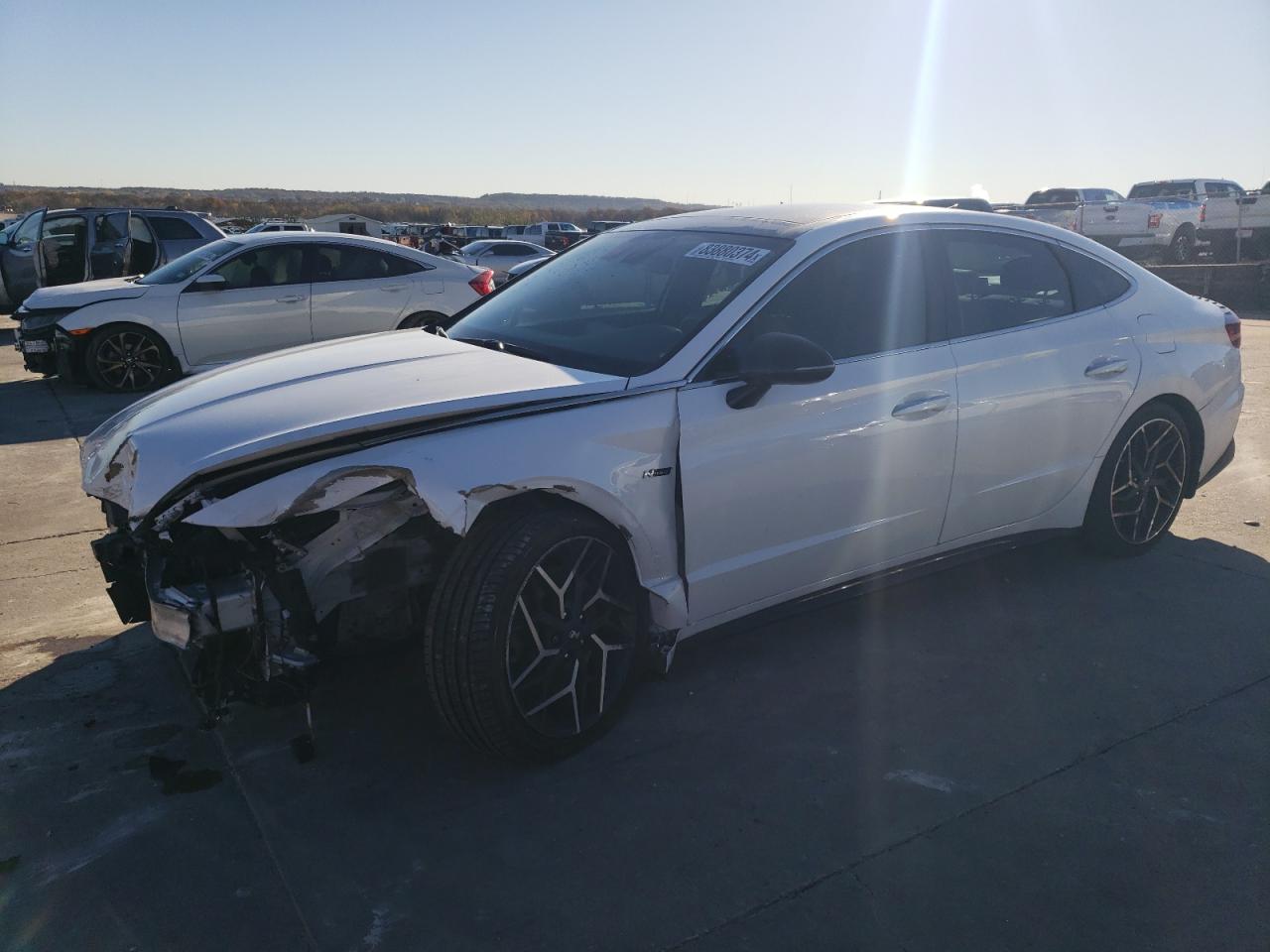 2022 HYUNDAI SONATA N LINE VIN:KMHL14JC6NA223327