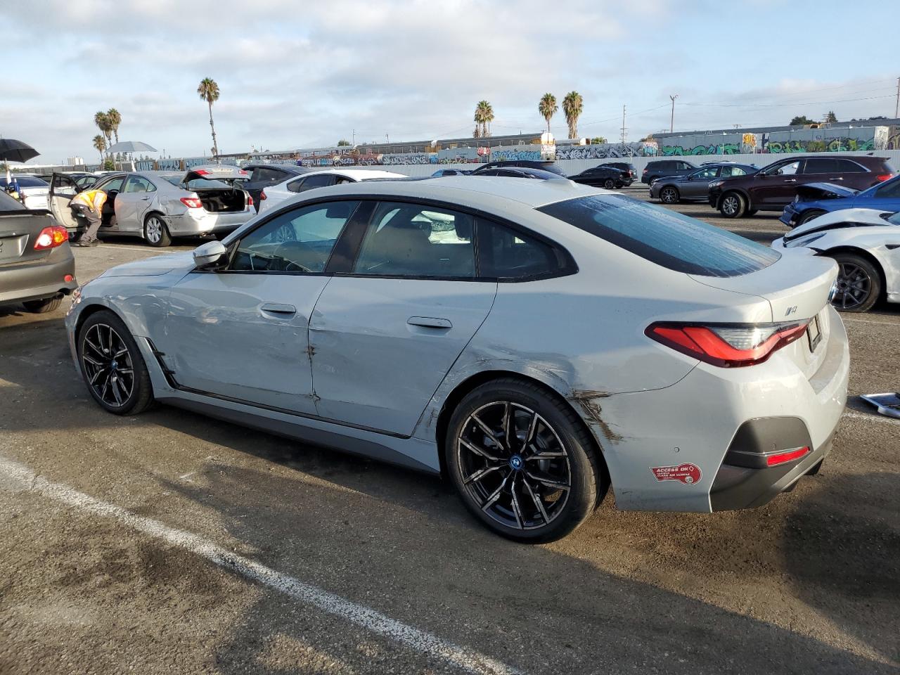 2024 BMW I4 EDRIVE 40 VIN:WBY73AW07RFS60715