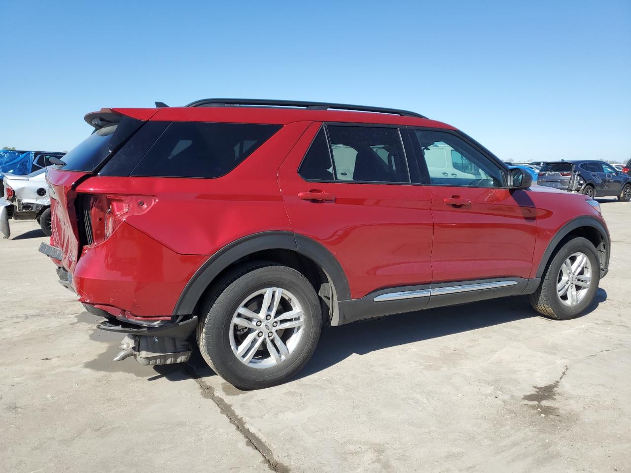 2022 FORD EXPLORER XLT VIN:1FMSK8DH7NGA89481