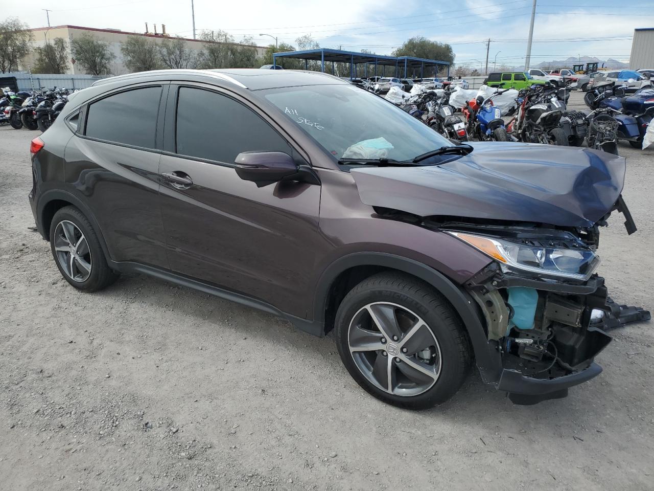 2022 HONDA HR-V EXL VIN:3CZRU6H72NM731978