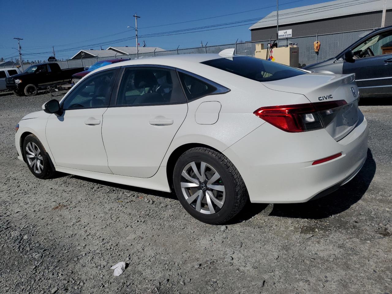 2022 HONDA CIVIC LX VIN:2HGFE2F27NH100049