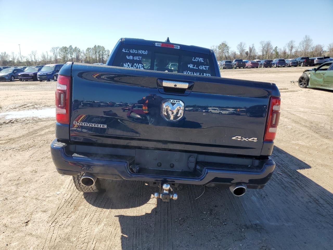 2022 RAM 1500 LARAMIE VIN:1C6SRFJT4NN288147