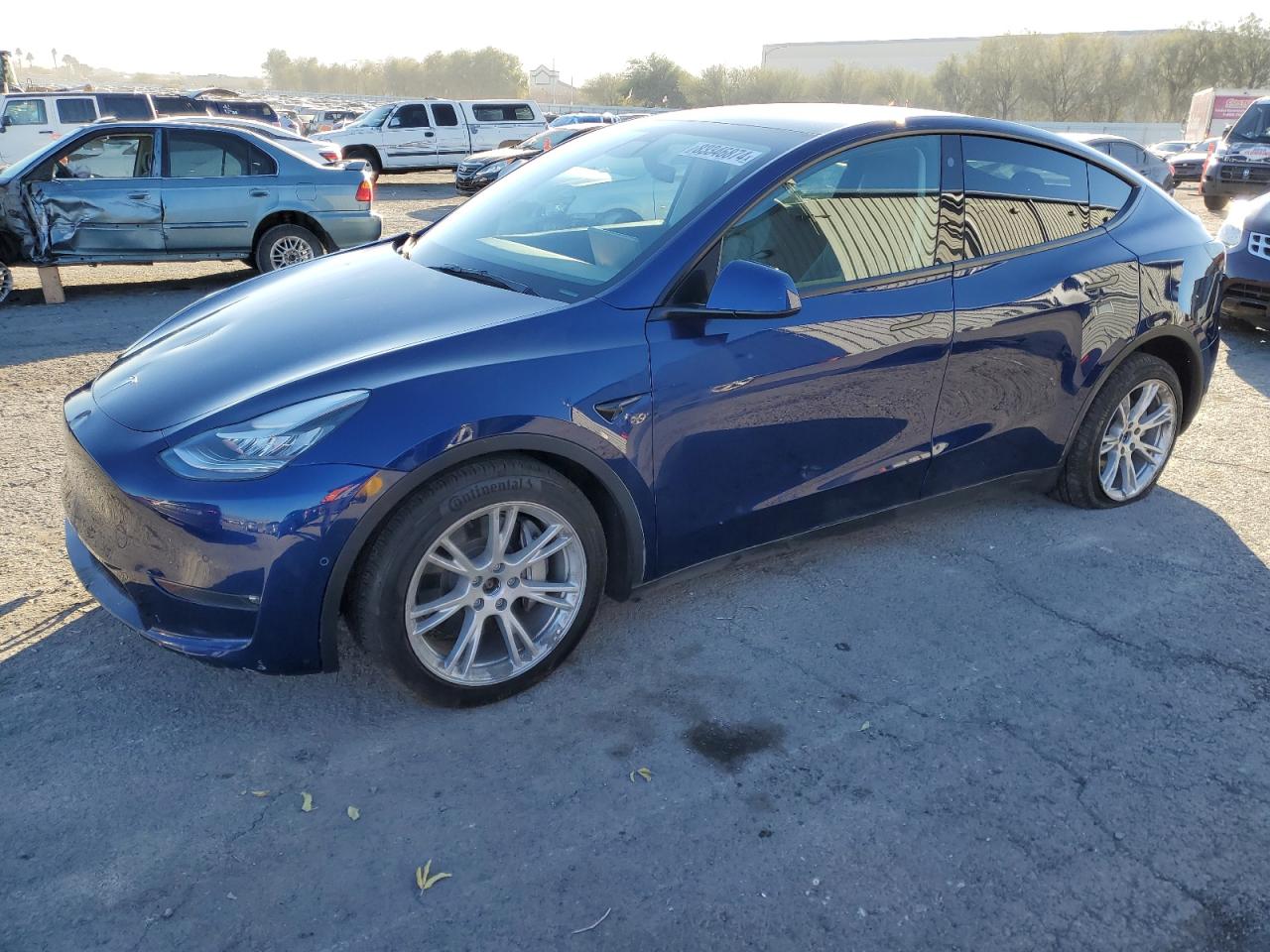 2022 TESLA MODEL Y  VIN:7SAYGAEE4NF468690