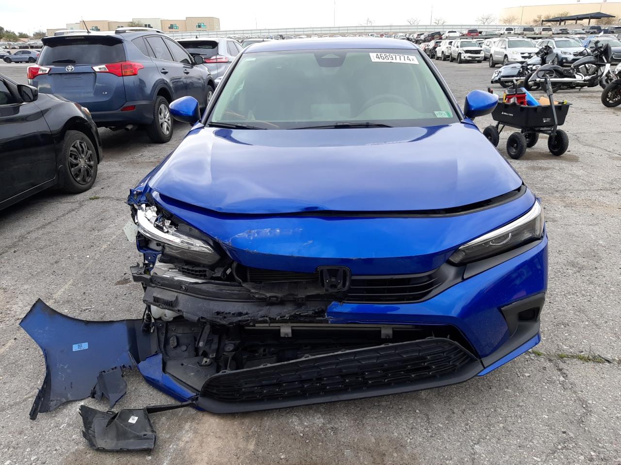 2022 HONDA CIVIC LX VIN:2HGFE2F26NH548525
