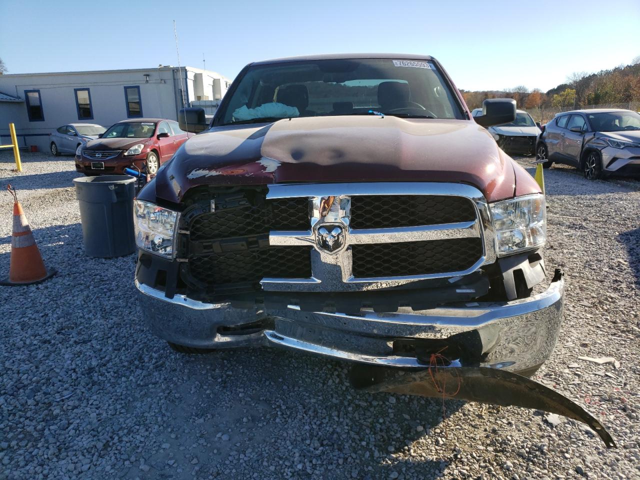 2022 RAM 1500 CLASSIC TRADESMAN VIN:1C6RR7FG2NS156697