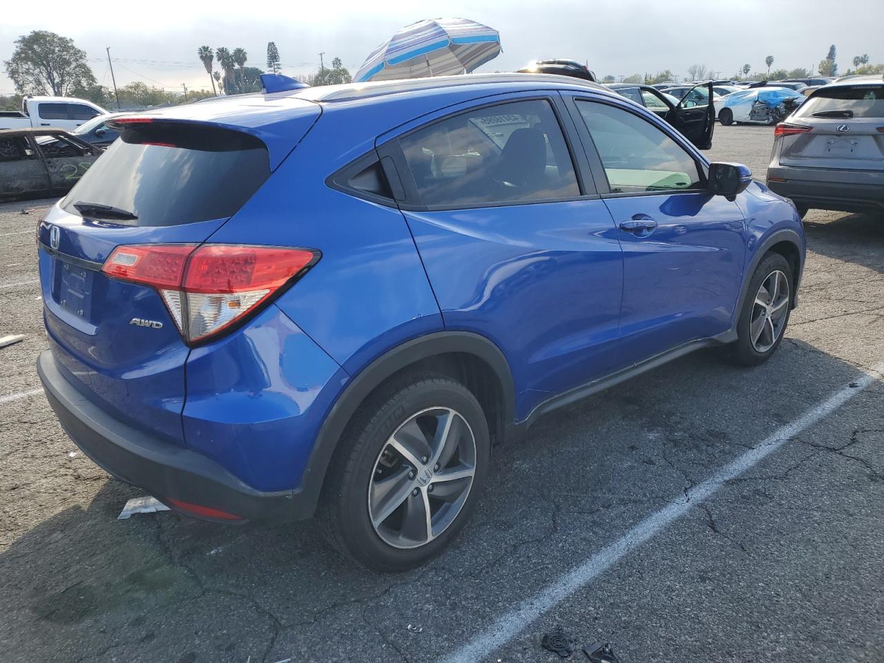 2022 HONDA HR-V EX VIN:3CZRU6H58NM729585