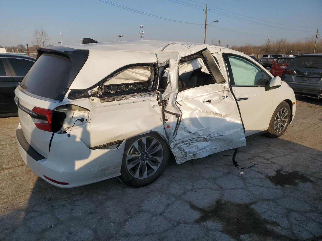 2023 HONDA ODYSSEY EXL VIN:5FNRL6H69PB040275
