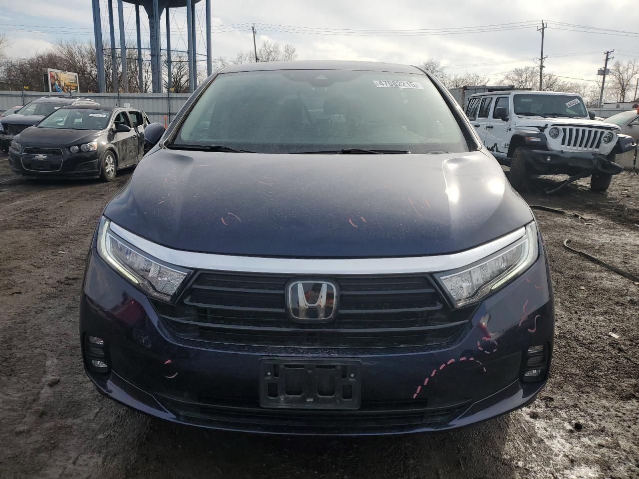 2022 HONDA ODYSSEY EXL VIN:5FNRL6H71NB021161