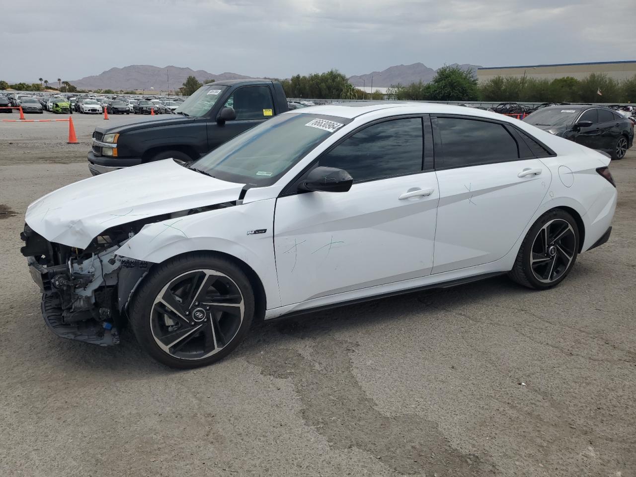 2022 HYUNDAI ELANTRA N LINE VIN:KMHLR4AF4NU313206