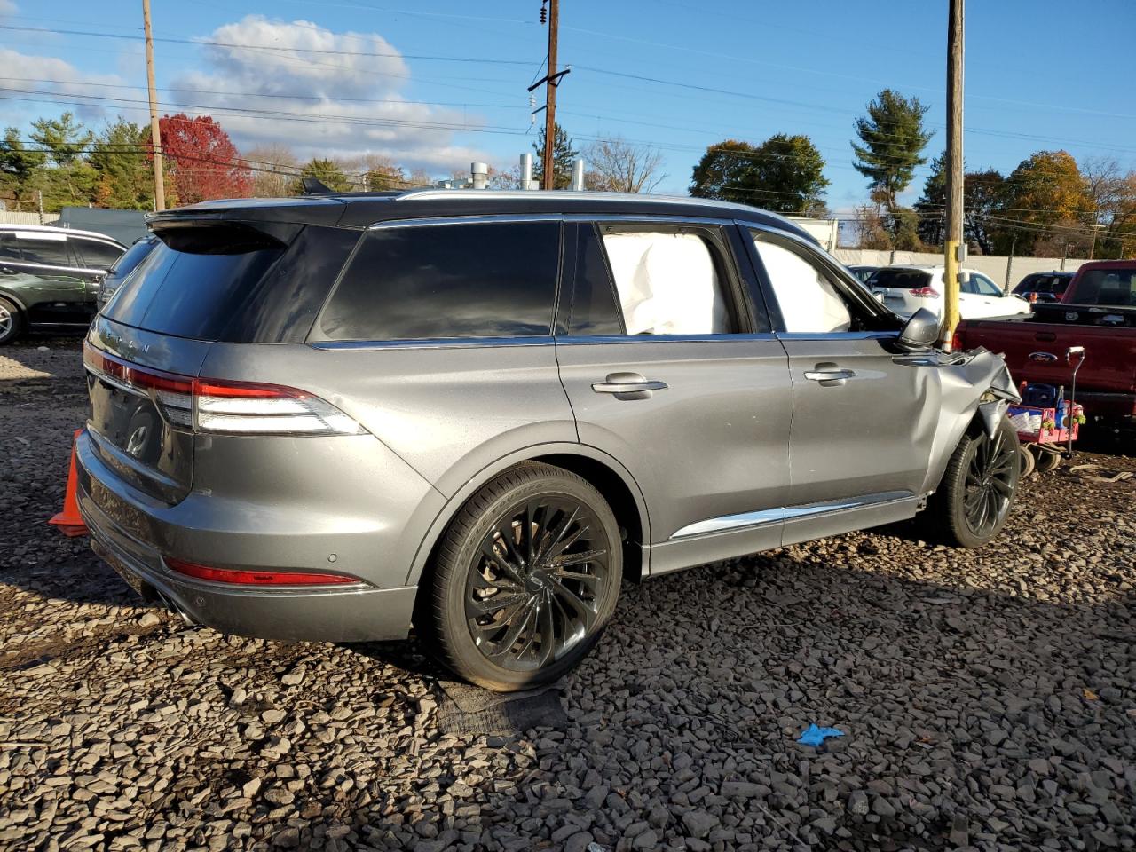2022 LINCOLN AVIATOR RESERVE VIN:5LM5J7XC3NGL04555
