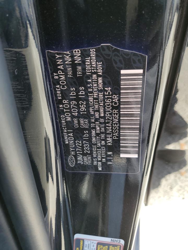 2023 HYUNDAI ELANTRA LIMITED VIN:KMHLN4AJ2PU036154