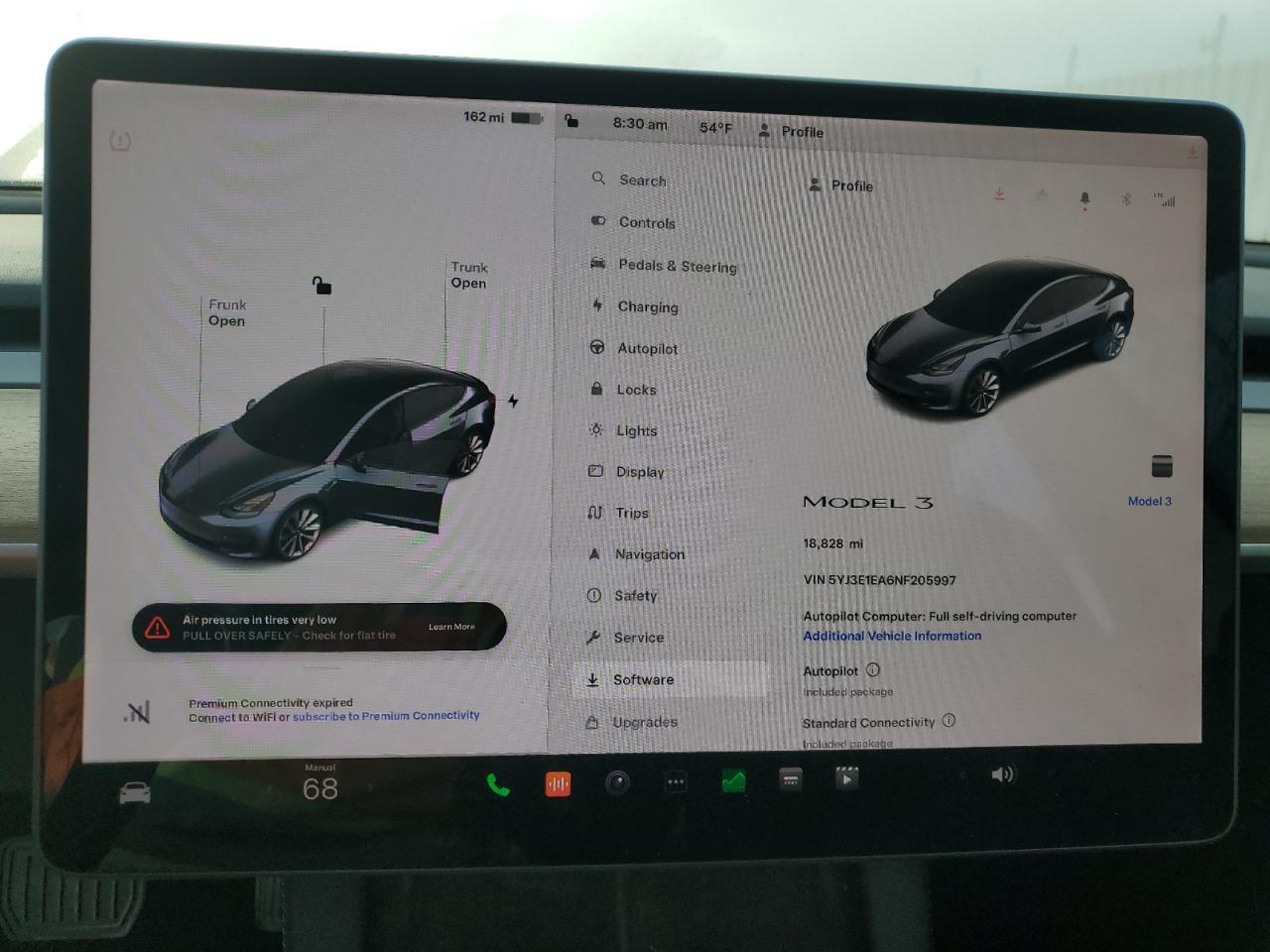 2022 TESLA MODEL 3  VIN:5YJ3E1EA6NF205997
