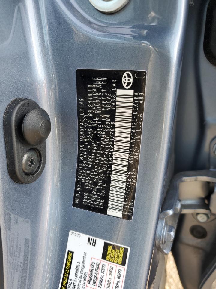 2024 TOYOTA COROLLA XSE VIN:JF2SKAUC4LH438220