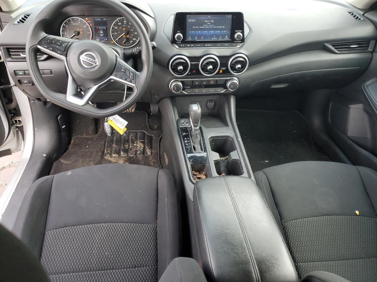 2022 NISSAN SENTRA S VIN:3N1AB8BV0NY279102