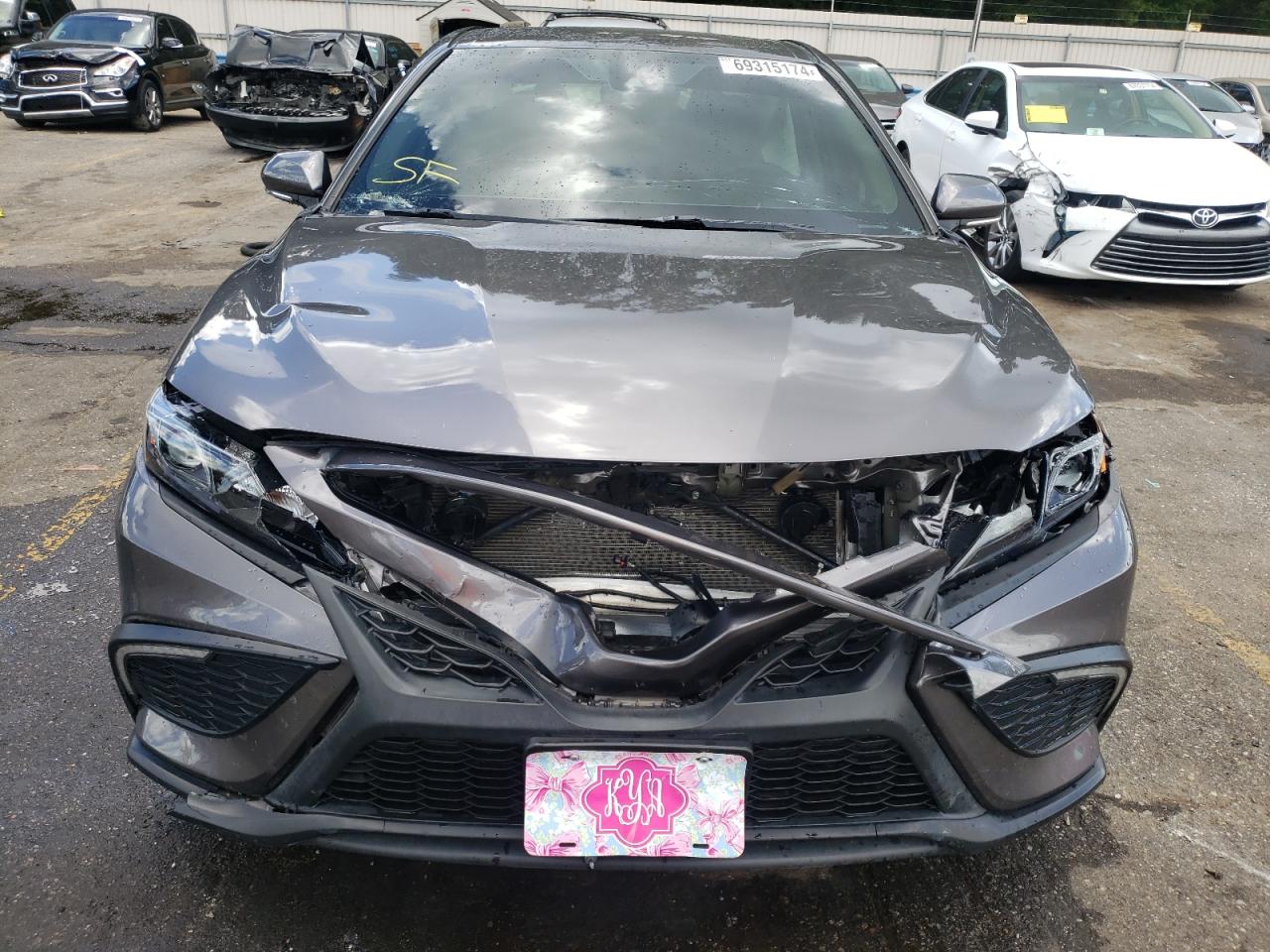 2022 TOYOTA CAMRY NIGHT SHADE VIN:4T1G31AK0NU042286