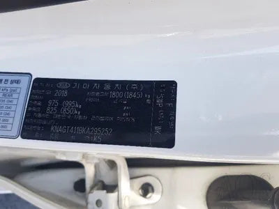 2018 Kia K5 KNAGT411BKA295252 VIN:KNAGT411BKA295252