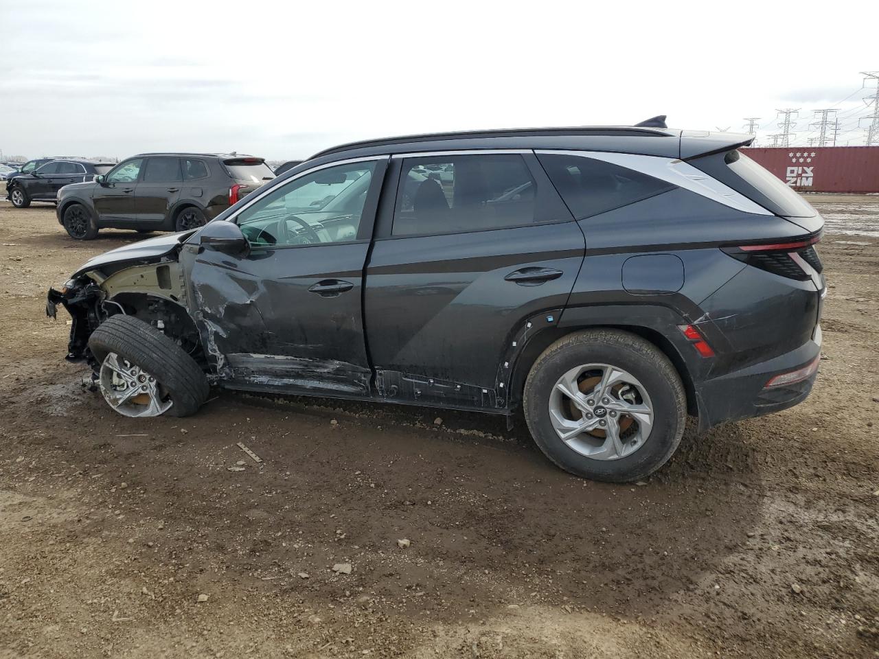 2022 HYUNDAI TUCSON SEL VIN:5NMJBCAE3NH158334