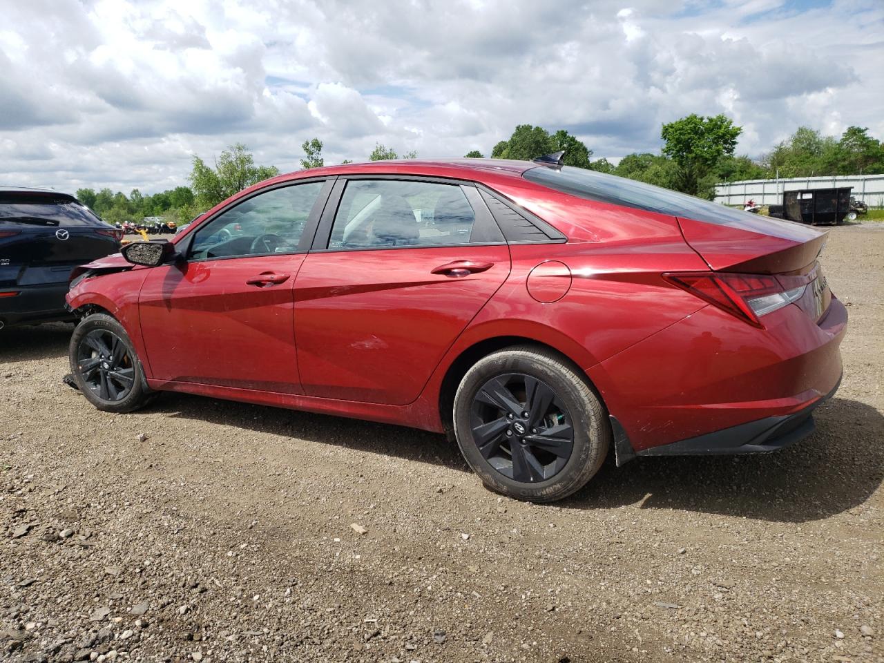 2023 HYUNDAI ELANTRA BLUE VIN:KMHLM4AJ5PU070057