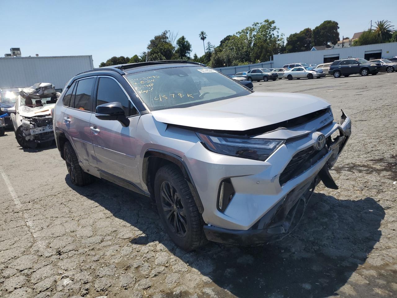 2022 TOYOTA RAV4 XSE VIN:4T3E6RFV5NU078076