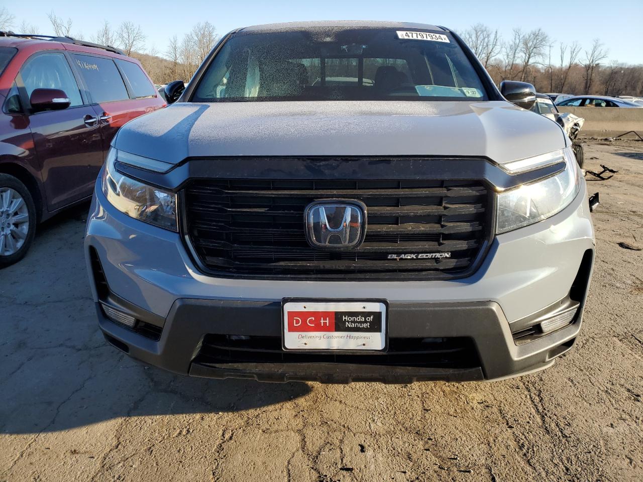 2022 HONDA RIDGELINE BLACK EDITION VIN:5FPYK3F8XNB020865