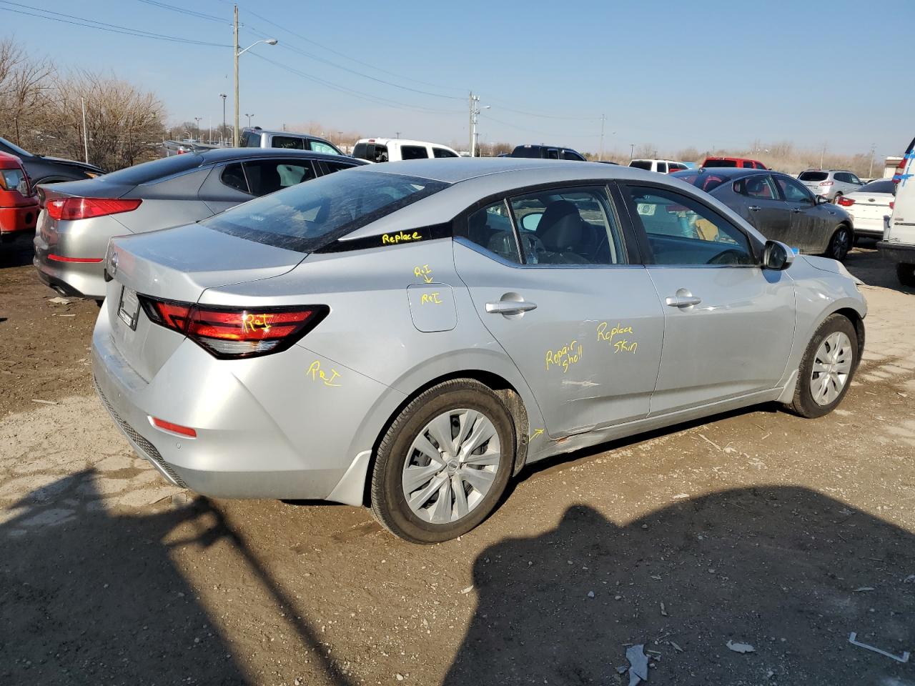 2023 NISSAN SENTRA S VIN:3N1AB8BV1PY297532