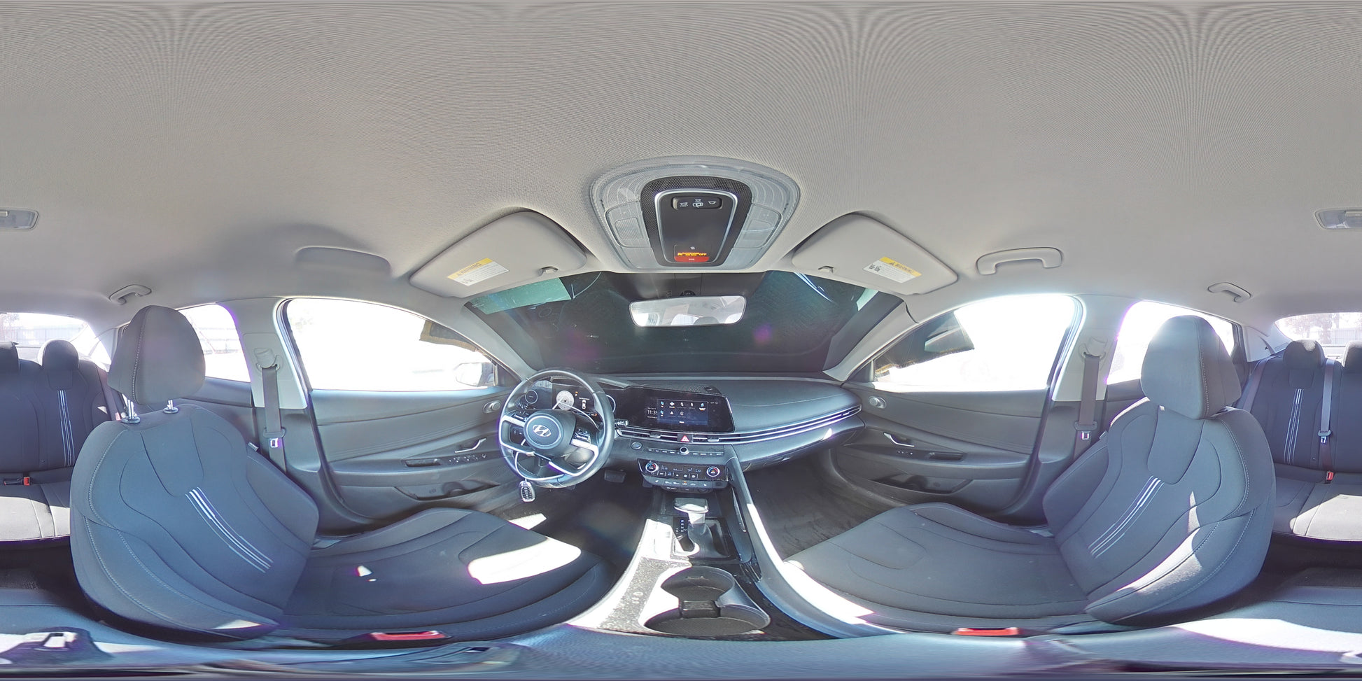 2023 HYUNDAI ELANTRA SEL VIN:KMHLS4AG1PU411688