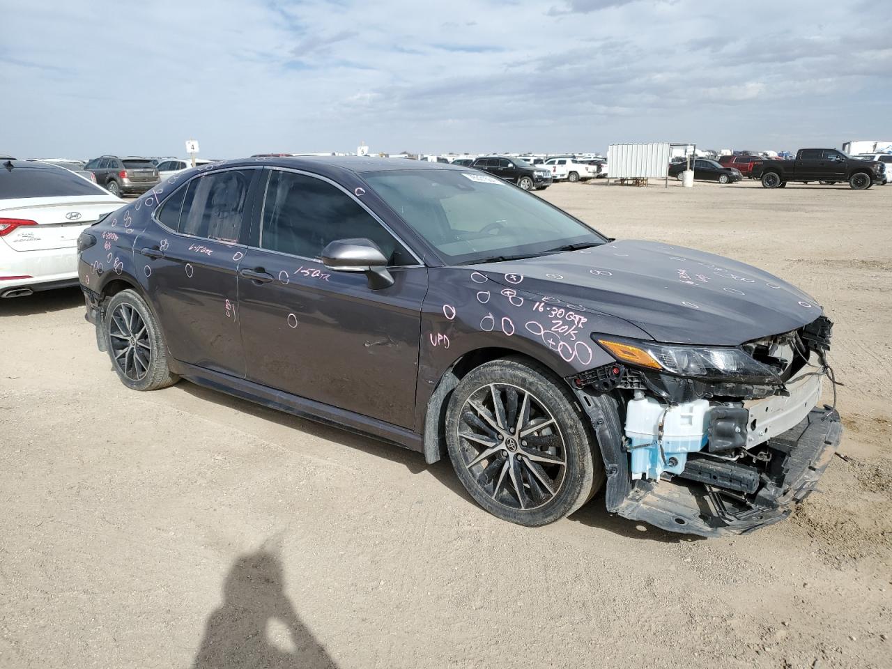 2023 TOYOTA CAMRY SE NIGHT SHADE VIN:4T1G11AK7PU762421