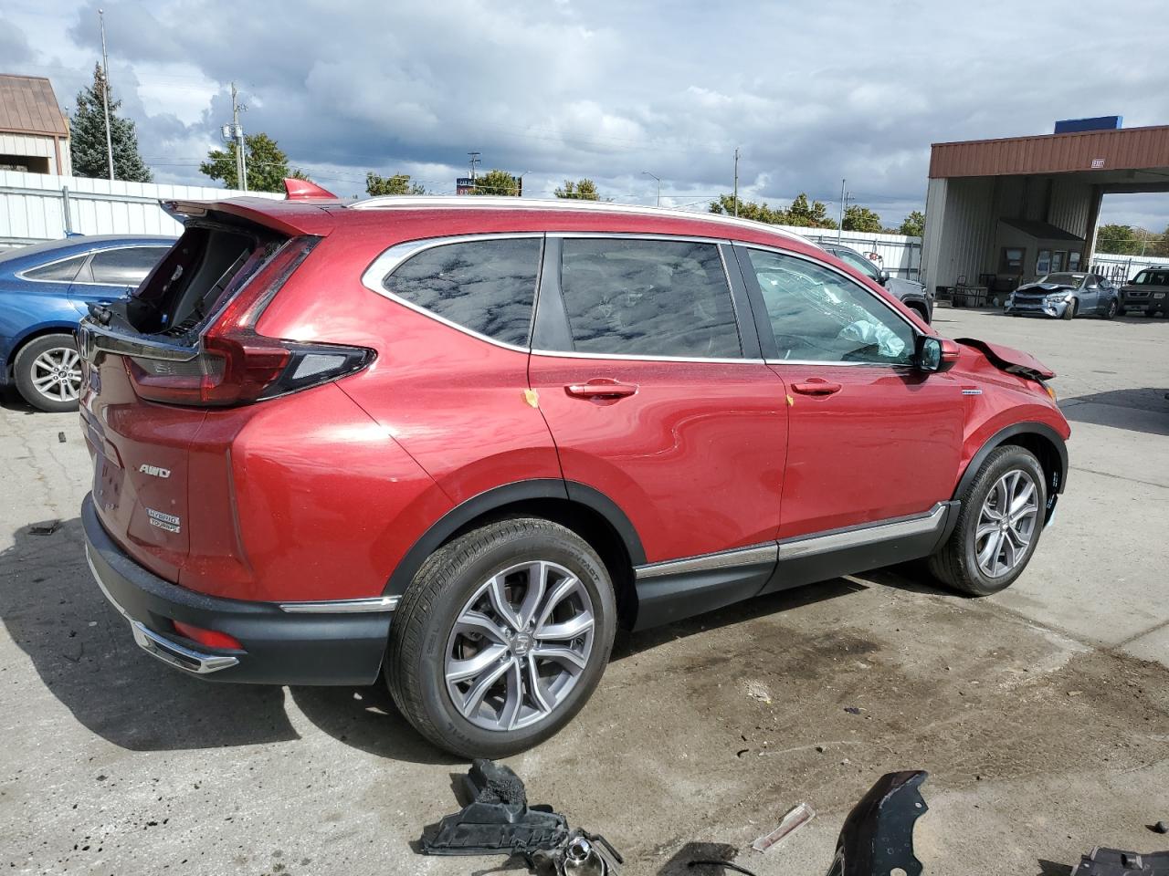 2022 HONDA CR-V TOURING VIN:5J6RT6H93NL017153