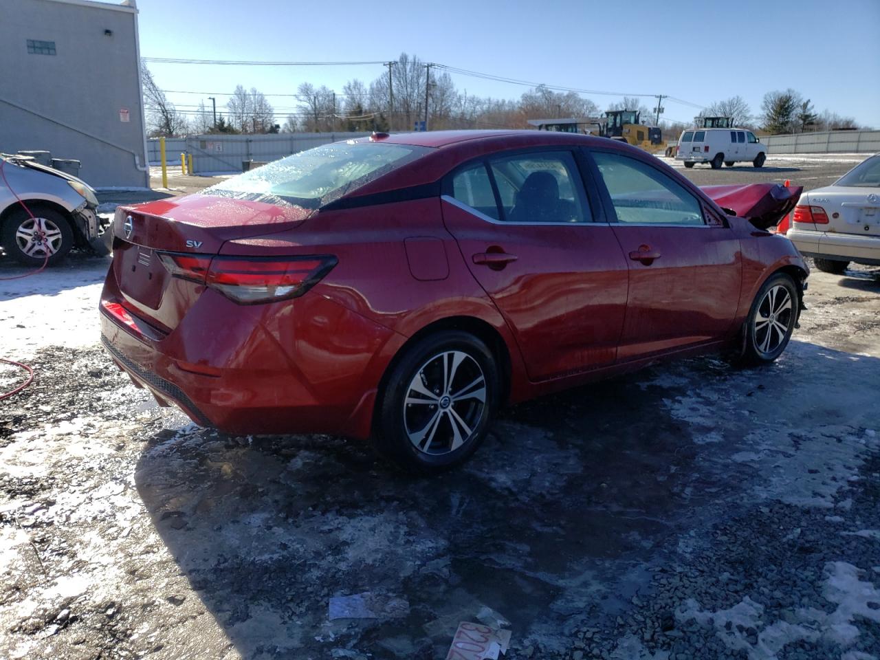 2022 NISSAN SENTRA SV VIN:3N1AB8CV7NY251750