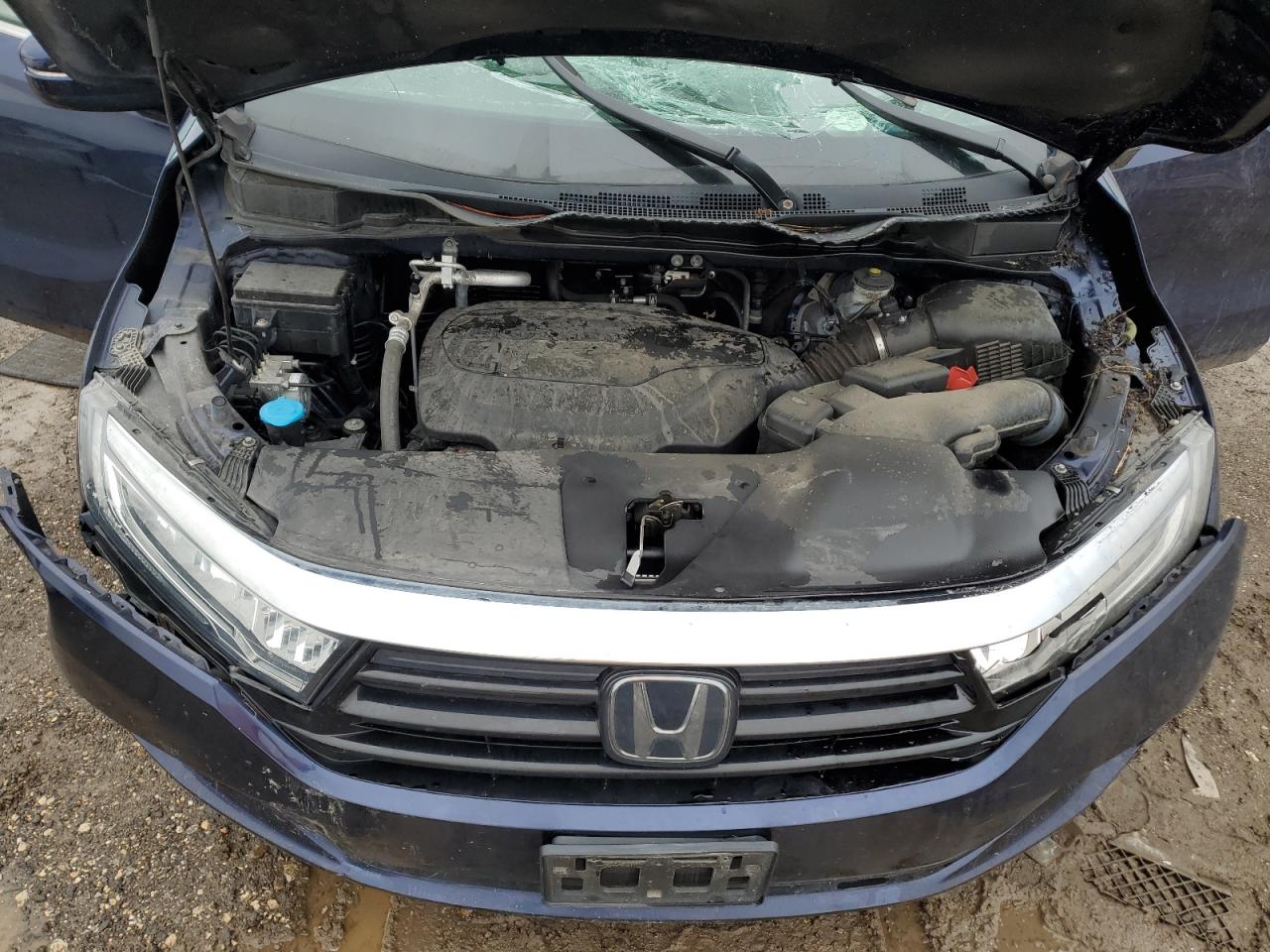 2022 HONDA ODYSSEY EXL VIN:5FNRL6H75NB011362