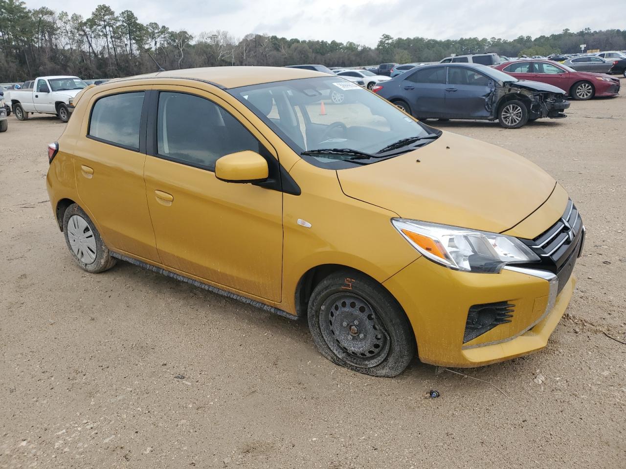 2022 MITSUBISHI MIRAGE ES VIN:ML32AUHJ2NH009515