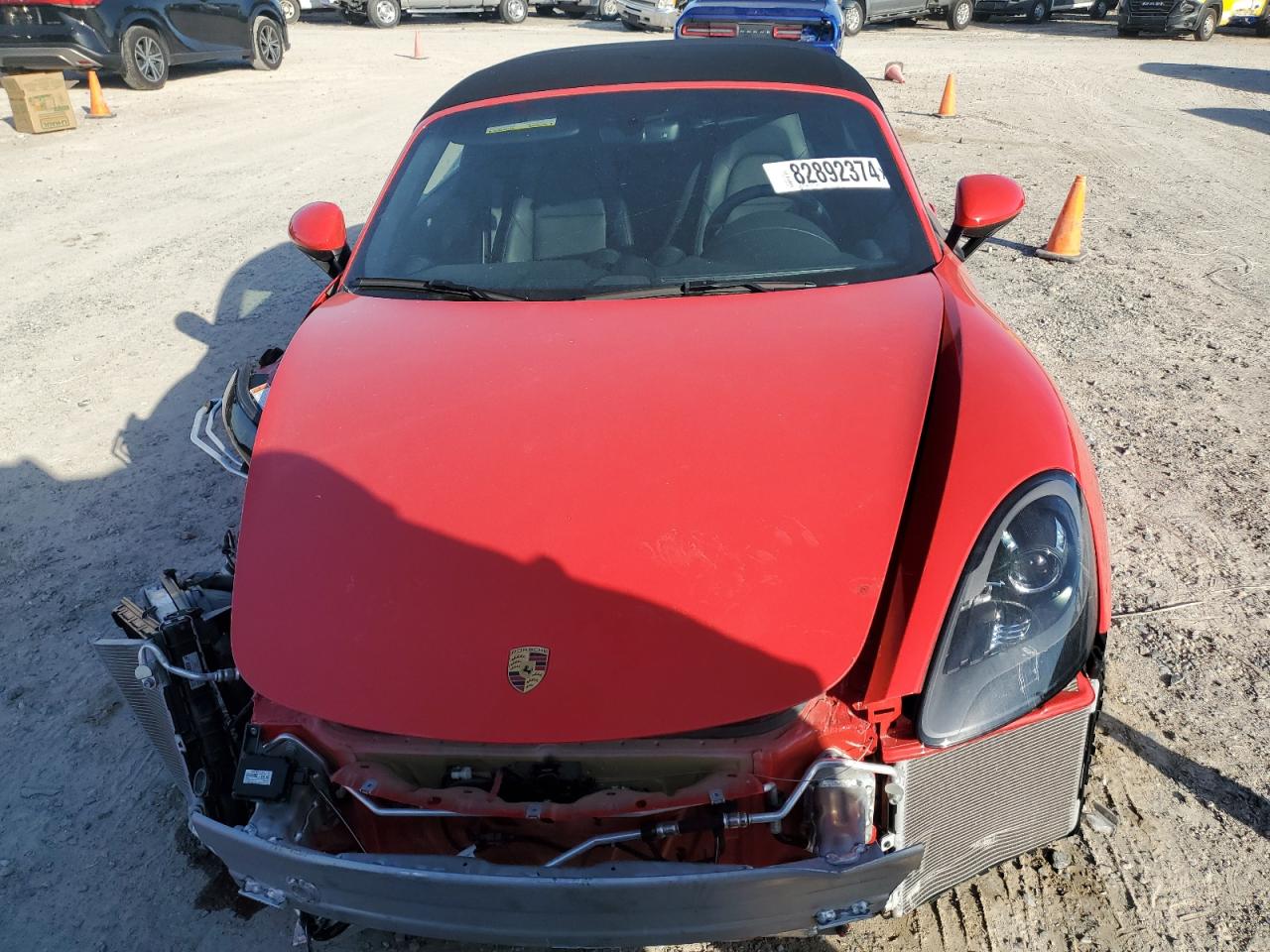 2023 PORSCHE BOXSTER BASE VIN:WP0CA2A88PS205347