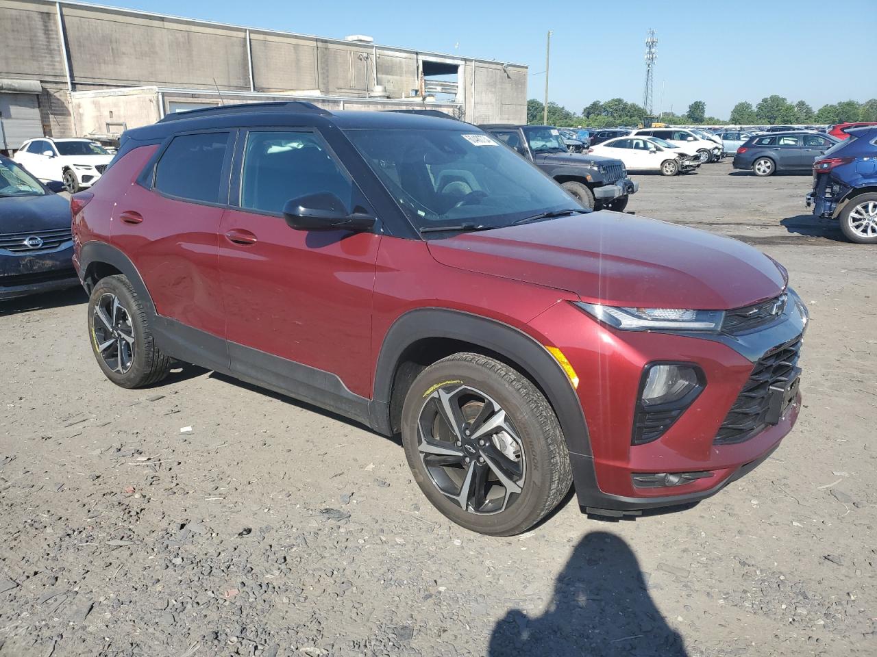 2022 CHEVROLET TRAILBLAZER RS VIN:KL79MTSL3NB121652