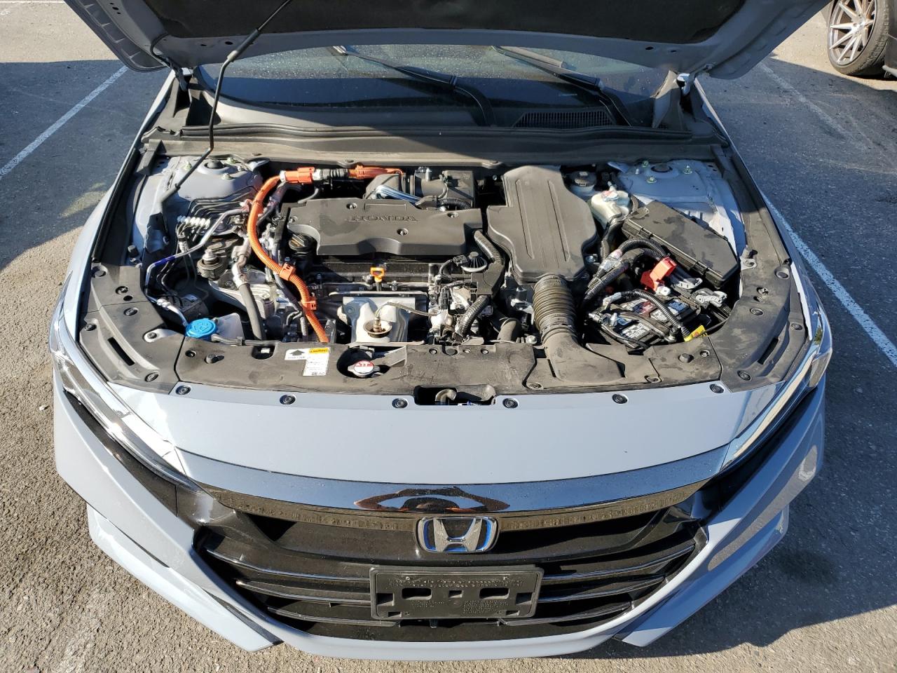 2022 HONDA ACCORD HYBRID SPORT VIN:1HGCV3F22NA037496