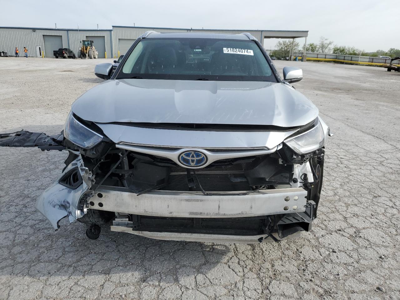 2022 TOYOTA HIGHLANDER HYBRID XLE VIN:5TDGBRCH5NS538695