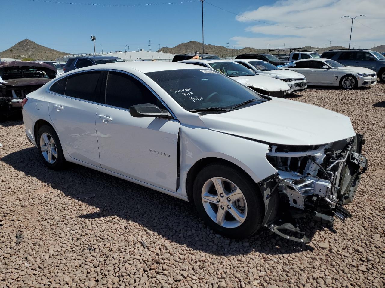 2023 CHEVROLET MALIBU LS VIN:1G1ZC5ST0PF233962