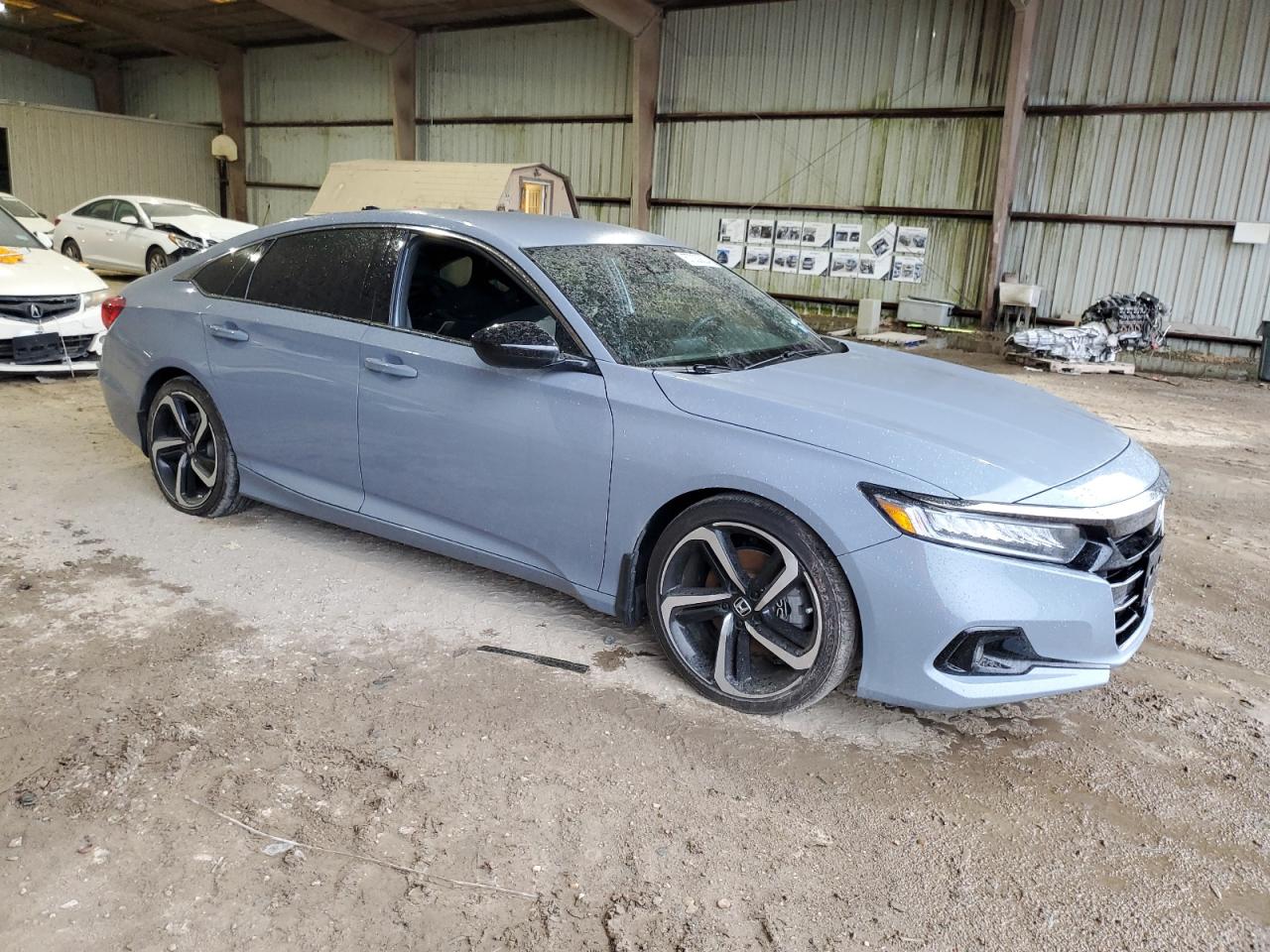 2022 HONDA ACCORD SPORT VIN:1HGCV1F3XNA087544