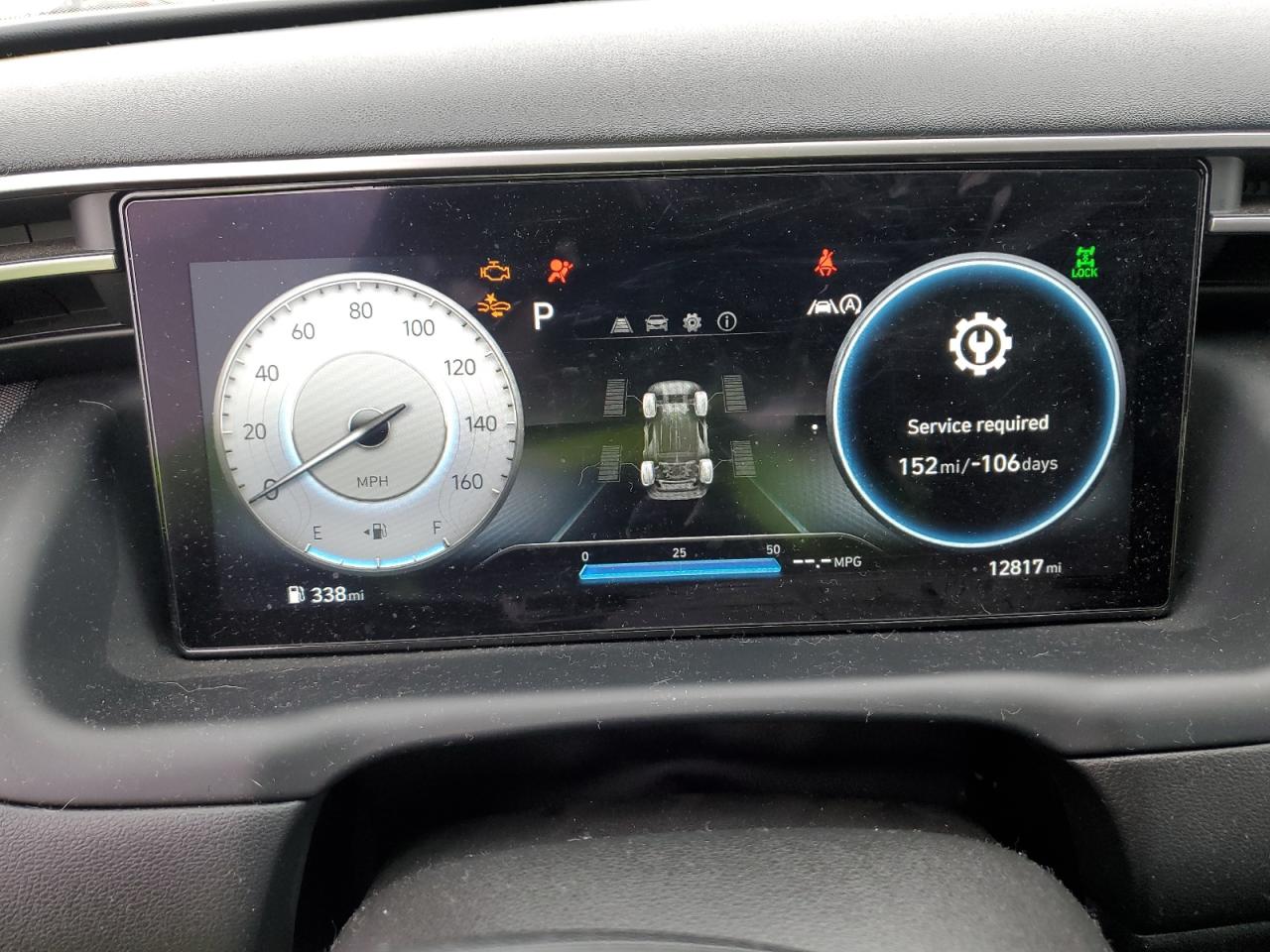 2022 HYUNDAI TUCSON SEL VIN:5NMJCCAE7NH148953