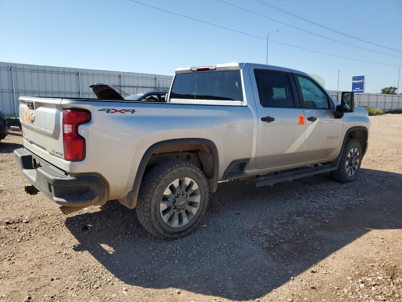 2022 CHEVROLET SILVERADO K2500 CUSTOM VIN:1GC4YME79NF123582