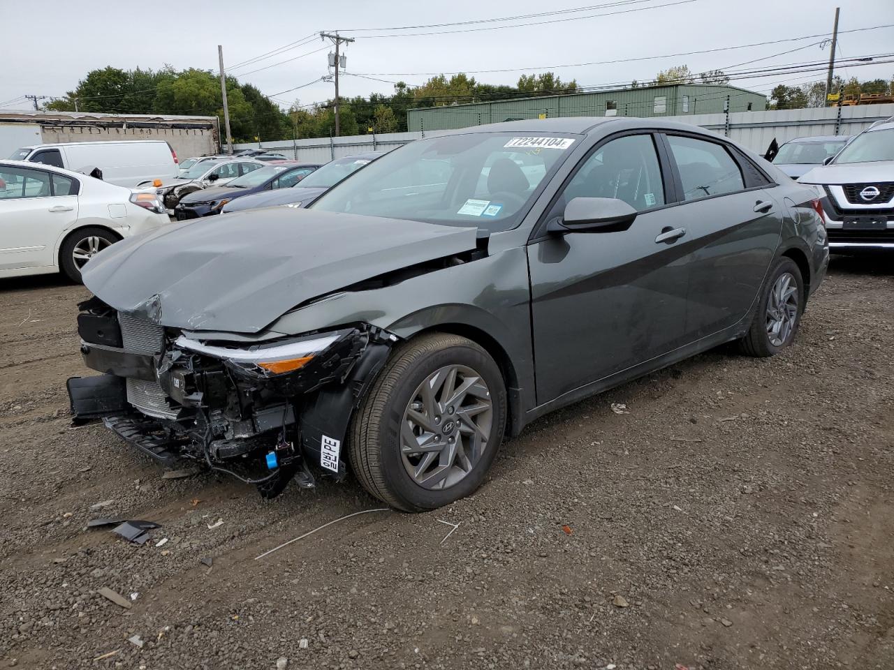 2024 HYUNDAI ELANTRA SEL VIN:KMHLM4DG3RU782201