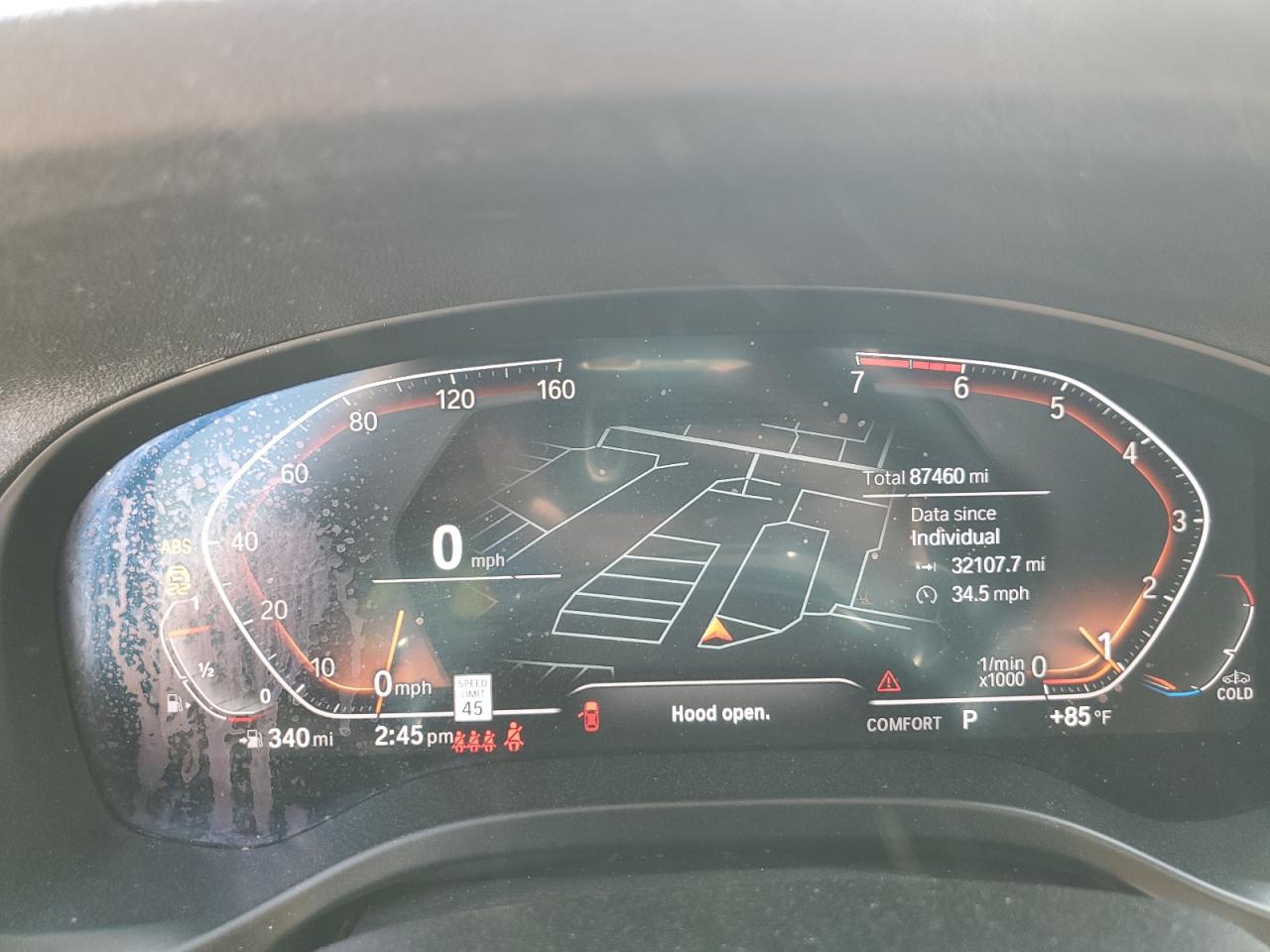 2022 BMW X3 SDRIVE30I VIN:5UX43DP02N9J36640