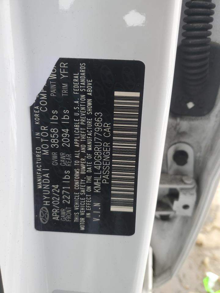 2024 HYUNDAI ELANTRA SE VIN:KMHLL4DG8RU779863
