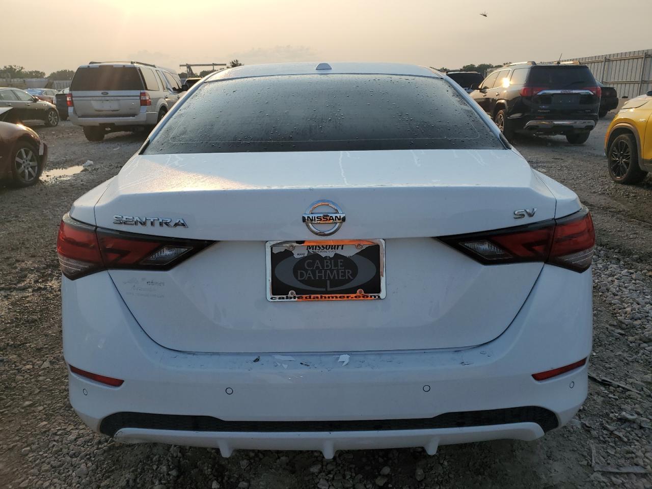 2022 NISSAN SENTRA SV VIN:3N1AB8CV7NY220904