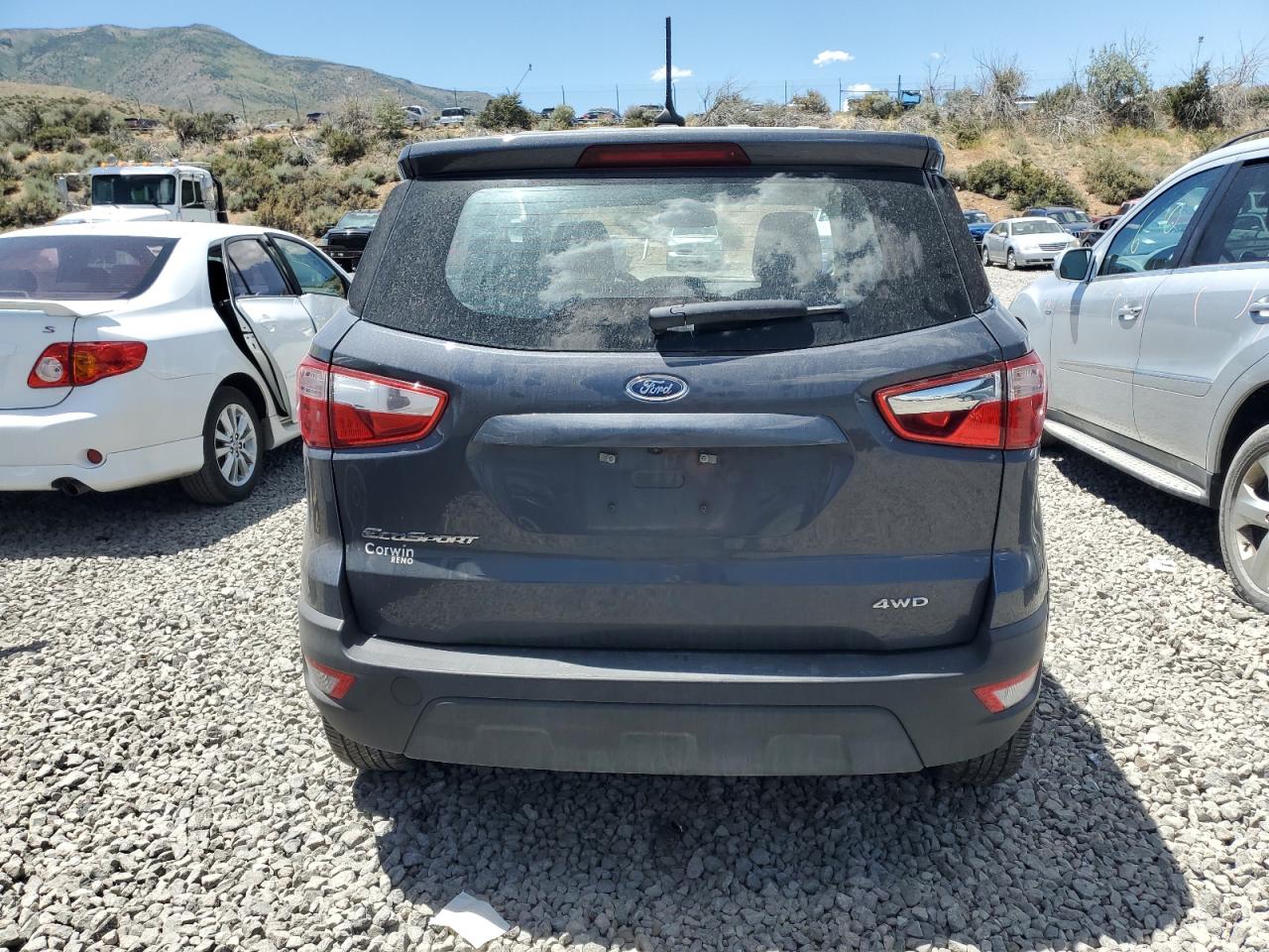 2022 FORD ECOSPORT S VIN:MAJ6S3FL1NC472405