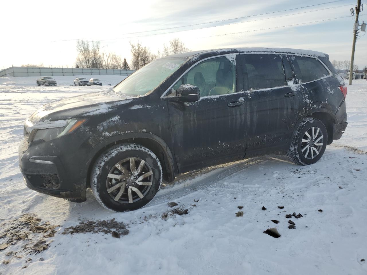 2022 HONDA PILOT EXL VIN:5FNYF6H55NB035937