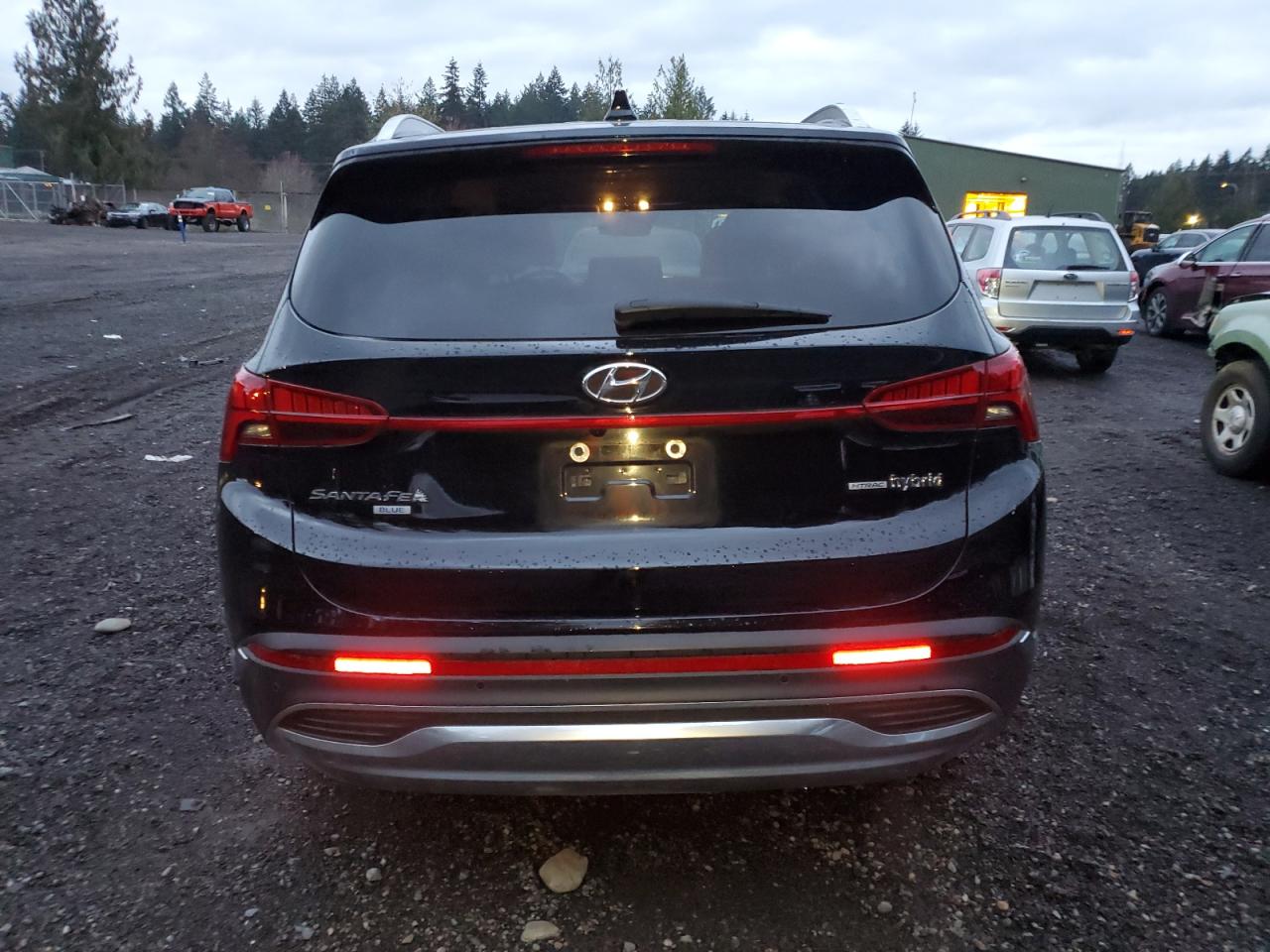 2022 HYUNDAI SANTA FE BLUE VIN:KM8S2DA11NU057188