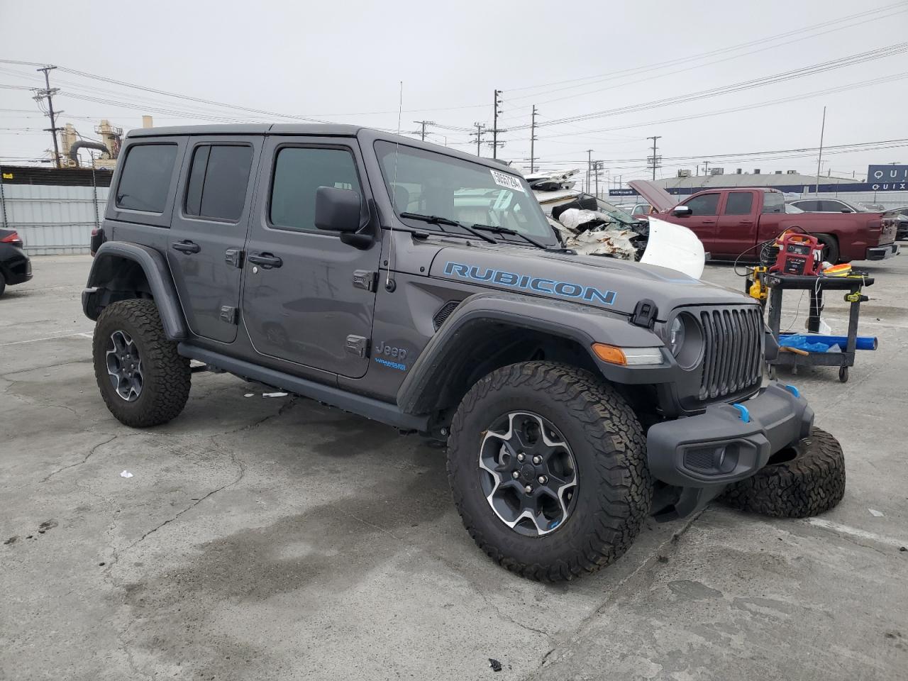 2022 JEEP WRANGLER UNLIMITED RUBICON 4XE VIN:1C4JJXR68NW223263