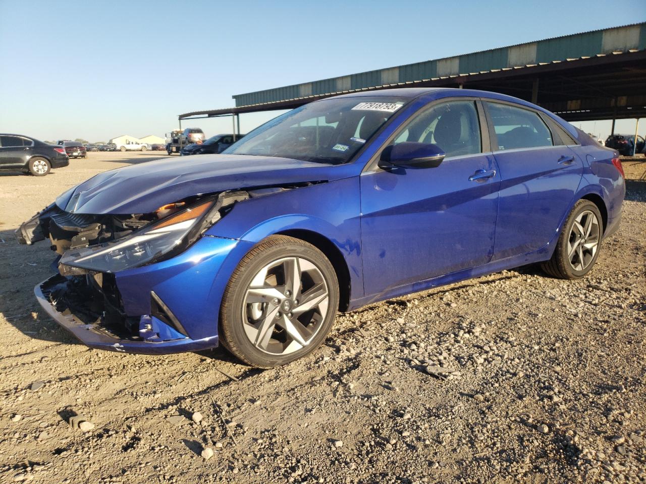 2023 HYUNDAI ELANTRA LIMITED VIN:KMHLN4AJ2PU076055