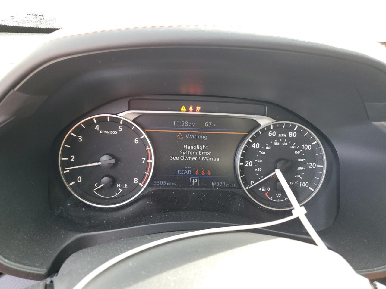 2023 NISSAN ALTIMA SR VIN:1N4BL4CV9PN322587