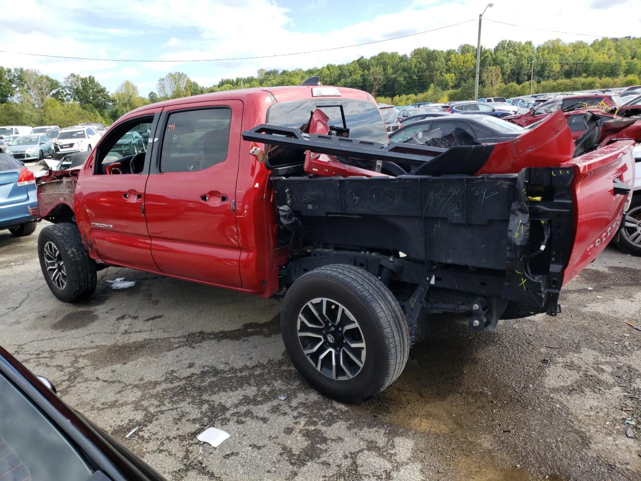 2022 TOYOTA TACOMA DOUBLE CAB VIN:3TMCZ5AN8NM507548